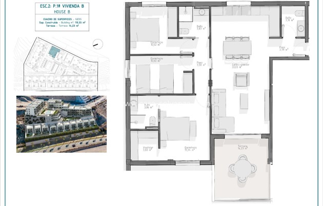 Nouvelle construction - Appartement - Aguilas
