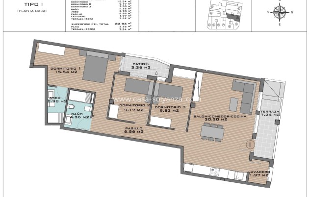 Neue Gebäude - Wohnung - Algorfa