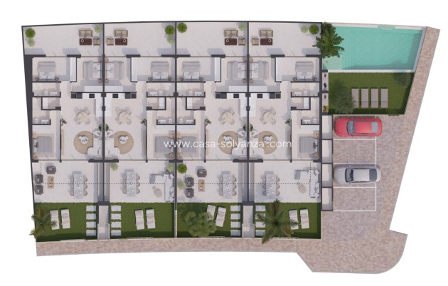 Nieuwbouw Woningen - Bungalow - San Pedro del Pinatar - Los Cuarteros