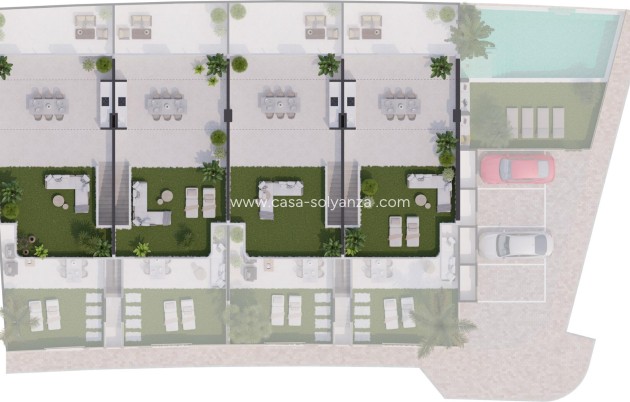 Nieuwbouw Woningen - Bungalow - San Pedro del Pinatar - Los Cuarteros