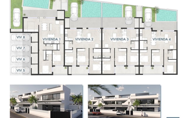 Neue Gebäude - Bungalow - San Pedro del Pinatar - San Pedro De Pinatar