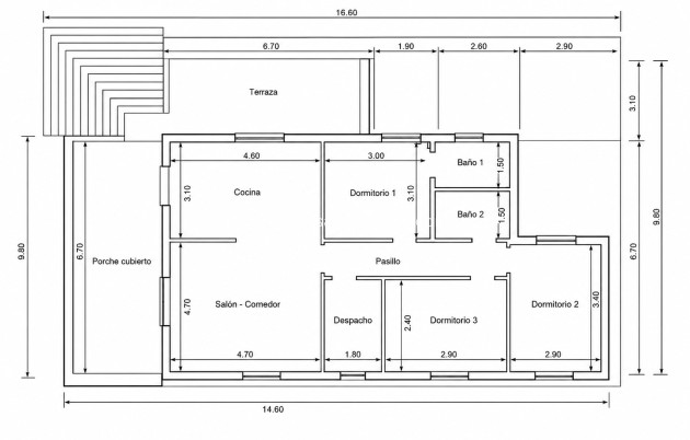 Resale - Villa Detached - La Zarza - Inland
