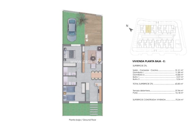 Nouvelle construction - Bungalow - Pilar de la Horadada