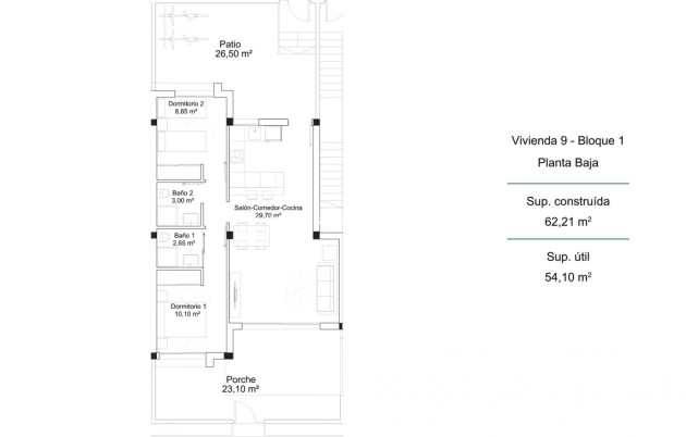 Obra nueva - Bungalow - Orihuela Costa