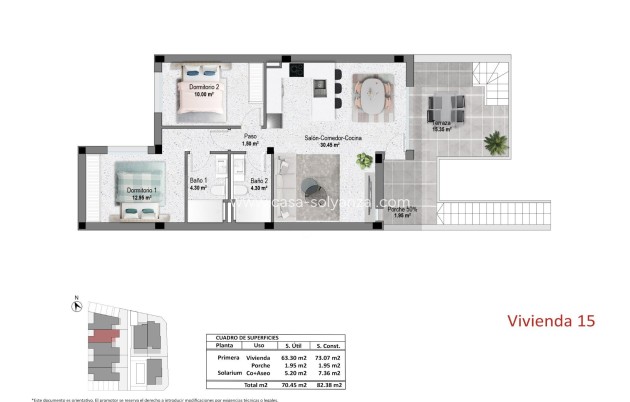 Obra nueva - Bungalow - Pilar de la Horadada - pueblo