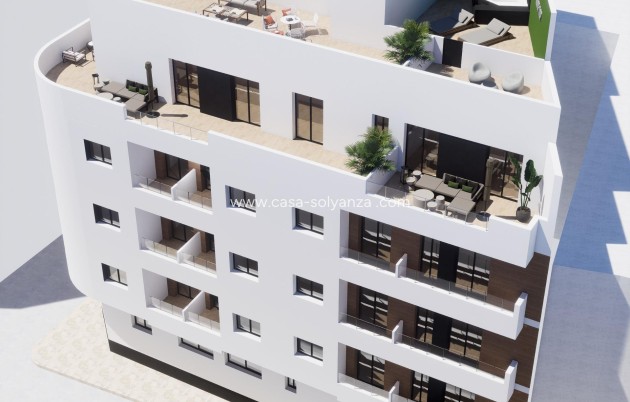 New Build - Apartment / flat - Torrevieja - pueblo