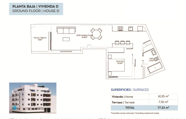New Build - Apartment / flat - Torrevieja - pueblo