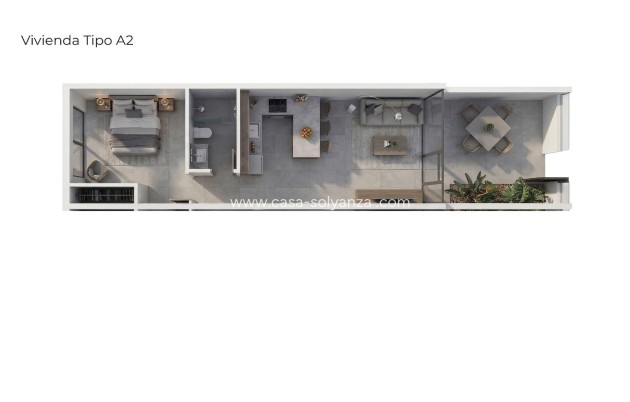 Obra nueva - Apartamento / piso - Vera - Vera Playa