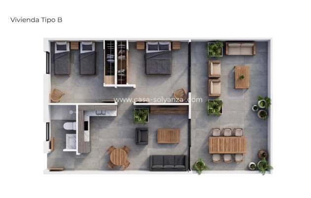 Nieuwbouw Woningen - Appartement / flat - Vera - Vera Playa
