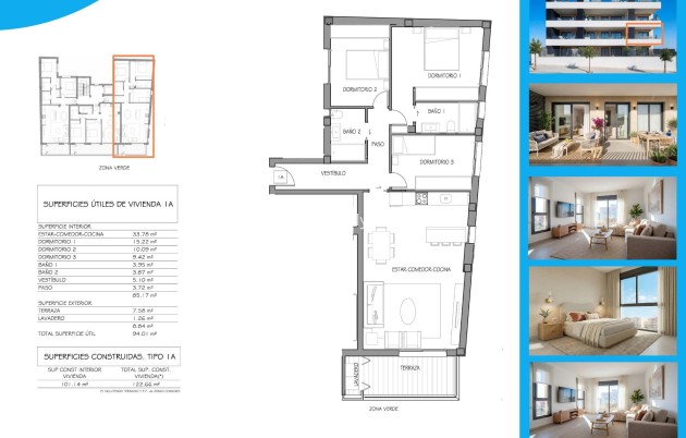 Nieuwbouw Woningen - Appartement / flat - Benijofar - Pueblo