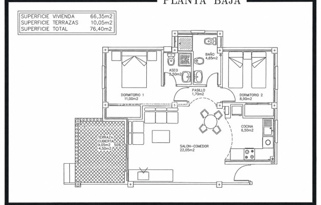 Resale - Apartment / flat - Orihuela Costa - Lomas de Cabo Roig