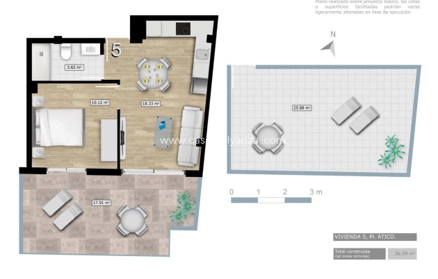 Obra nueva - Apartamento / piso - Torrevieja - Center
