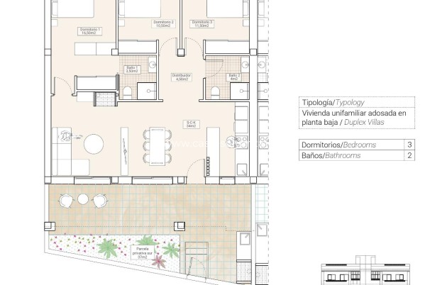 Obra nueva - Bungalow - Hondón de las Nieves
