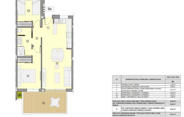 Resale - Apartment / flat - Orihuela - Villamartin