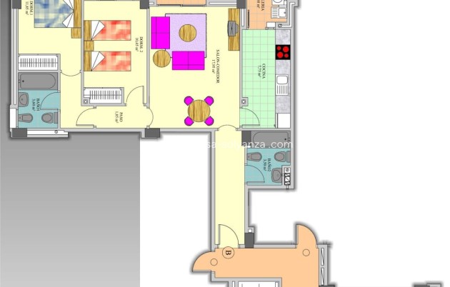 Revente - Appartement - La Manga del Mar Menor - Costa Calida