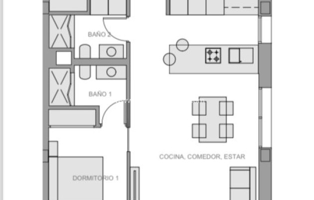 New Build - Apartment / flat - Guardamar del Segura - El Raso