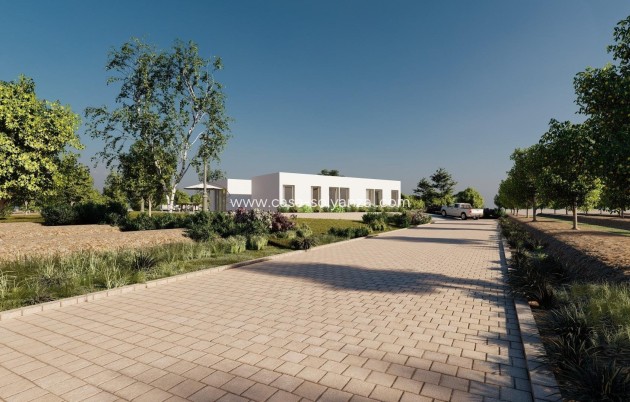 Obra nueva - Villa - Algorfa