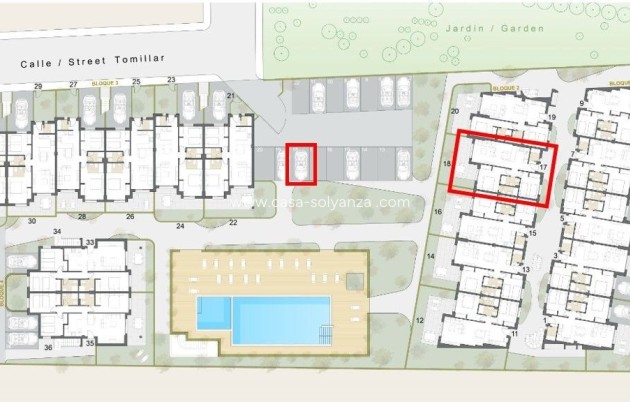 Resale - Apartment / flat - Pilar de la Horadada