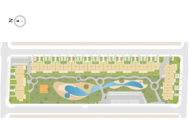 Obra nueva - Bungalow - Orihuela - Vistabella Golf