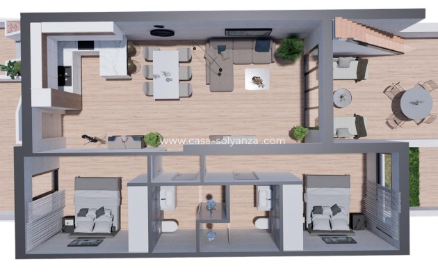 Obra nueva - Bungalow - Torrevieja - Los Balcones