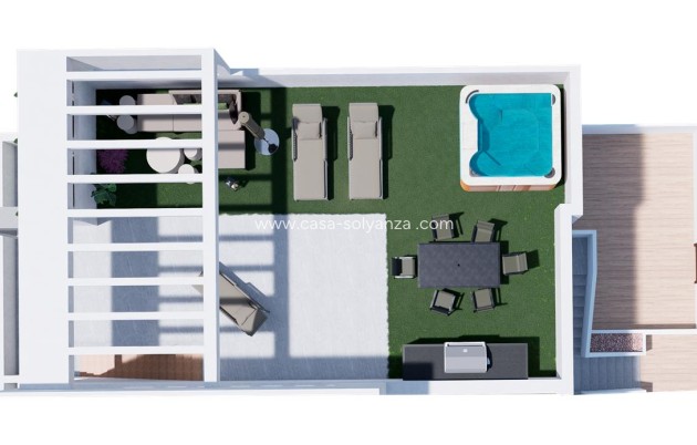 Obra nueva - Bungalow - Torrevieja - Los Balcones