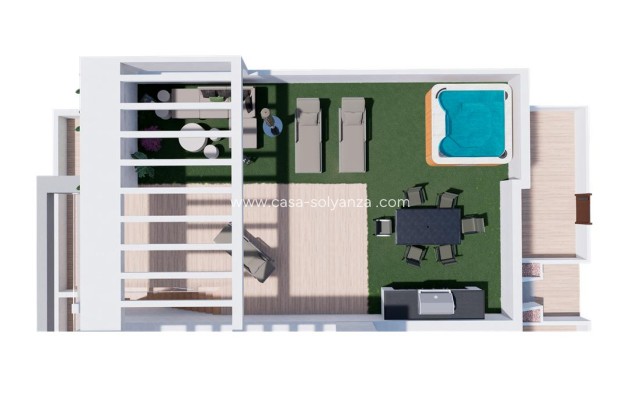 Obra nueva - Bungalow - Torrevieja - Los Balcones