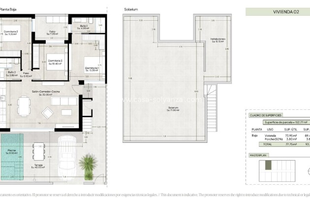 New Build - Townhouse - Alhama de Murcia - Condado De Alhama