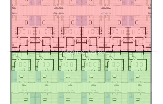 New Build - Townhouse - Alhama de Murcia - Condado De Alhama
