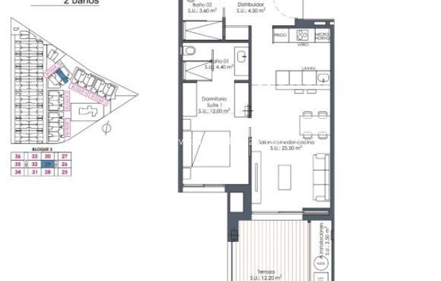 Nieuwbouw Woningen - Appartement / flat - Los Alcázares - Serena Golf