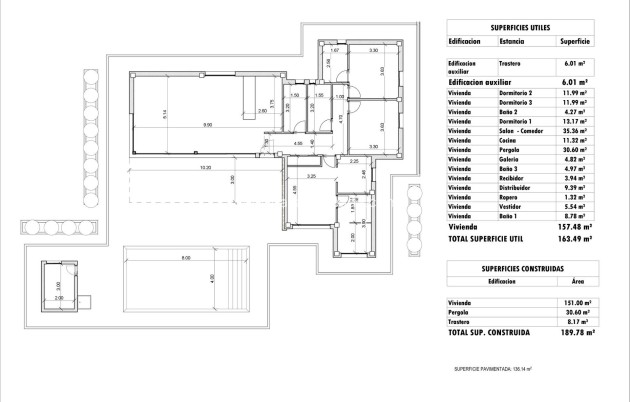 Obra nueva - Villa - Aspe - Poligono 19