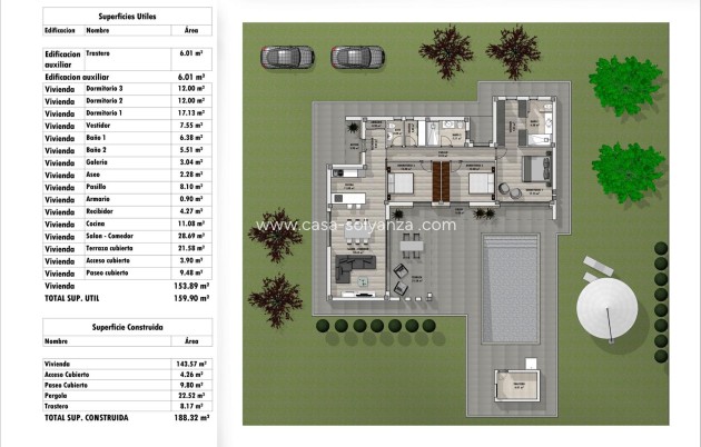 New Build - Villa - Aspe - Poligono 19