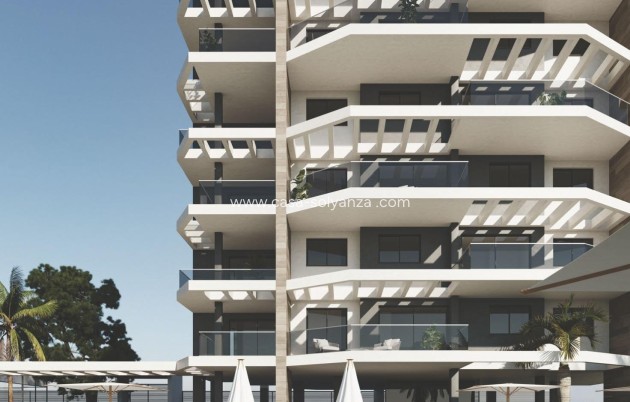 Neue Gebäude - Wohnung - Calpe - Playa Cantal Roig