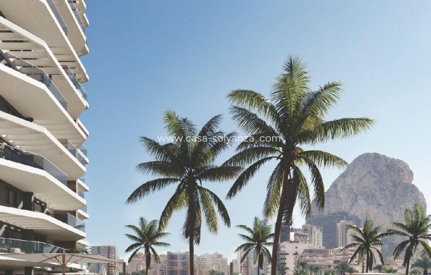 Neue Gebäude - Wohnung - Calpe - Playa Cantal Roig
