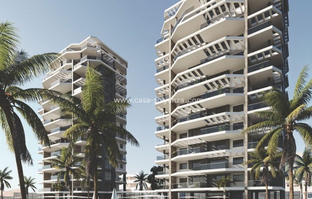 Neue Gebäude - Wohnung - Calpe - Playa Cantal Roig