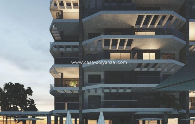 Neue Gebäude - Wohnung - Calpe - Playa Cantal Roig