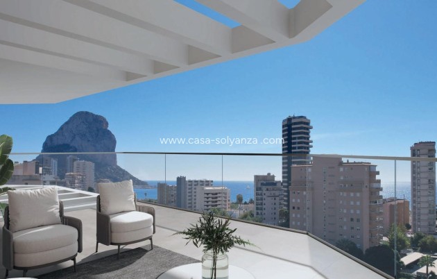 Neue Gebäude - Wohnung - Calpe - Playa Cantal Roig