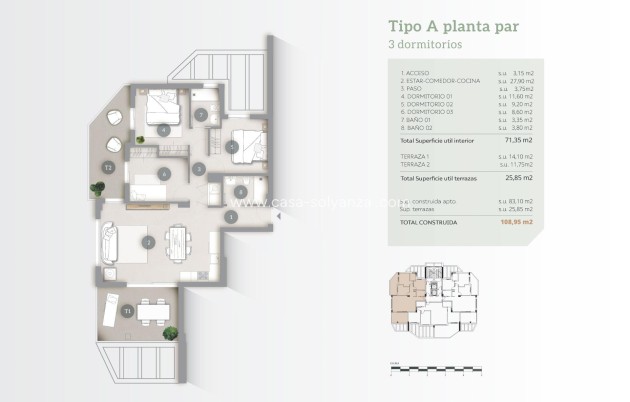 Neue Gebäude - Wohnung - Calpe - Playa Cantal Roig