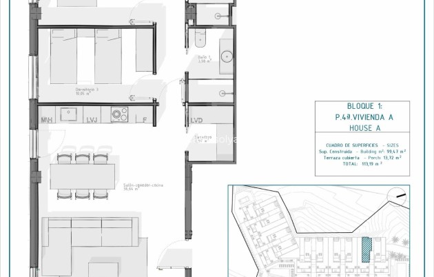 Nouvelle construction - Appartement - Vera - Pueblo Salinas