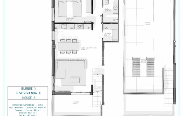 Nouvelle construction - Appartement - Vera - Pueblo Salinas