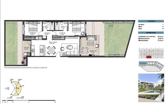 New Build - Apartment / flat - Torre Pacheco - Santa Rosalia Lake and Life Resort