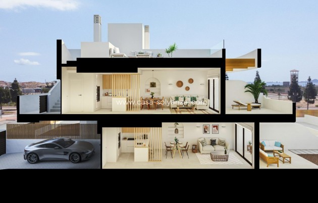 New Build - Apartment / flat - Los Alcázares - Torre del Rame