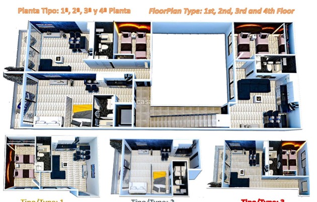 Nouvelle construction - Appartement - Torrevieja - Center