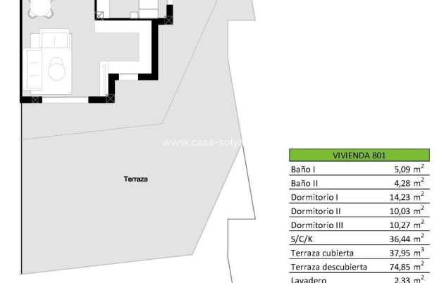 New Build - Apartment / flat - San Miguel de Salinas - Pueblo