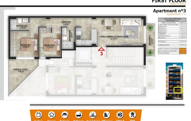 Nouvelle construction - Appartement - Torrevieja - Playa del Acequión
