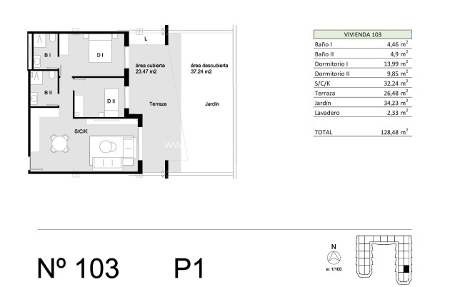 New Build - Apartment / flat - San Miguel de Salinas - Pueblo