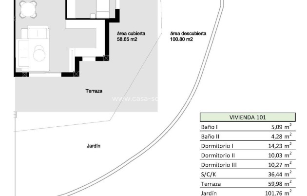 New Build - Apartment / flat - San Miguel de Salinas - Pueblo