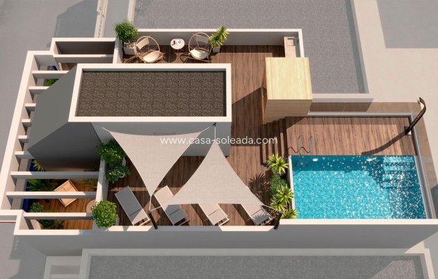 Nouvelle construction - Appartement - Torrevieja - Playa del Acequión