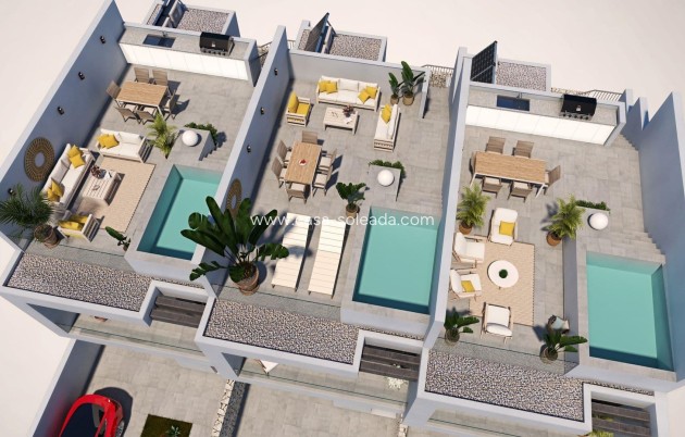 Nouvelle construction - Maison de ville - Pilar de la Horadada - Torre de Horadada