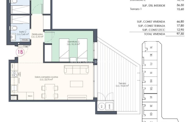 New Build - Apartment / flat - Benijofar - Pueblo