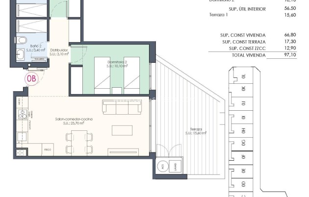 Nouvelle construction - Appartement - Benijofar - Pueblo